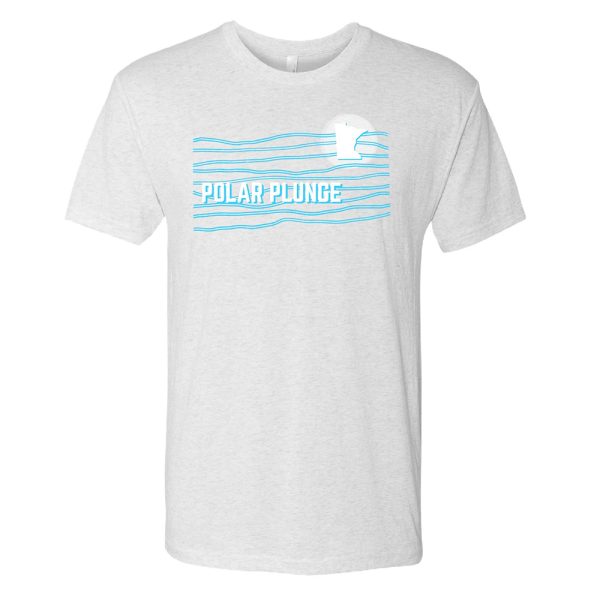 Grey Plunge T-Shirt Shortsleeve